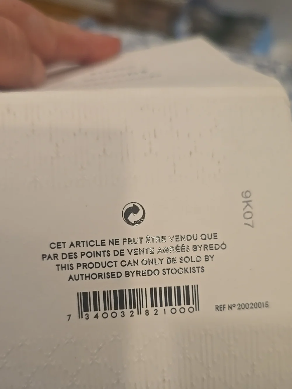 New Byredo Woods 8.4 oz candle